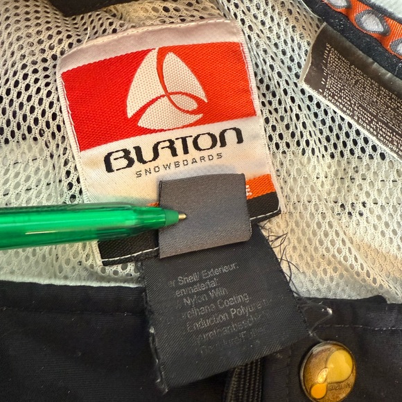 Burton Bio Lite Snowboard Ski Pants Men’s Size M Black Insulated - Picture 7 of 9